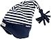 Produktbild Playshoes Jungen Fleece-Zipfelmütze maritim Mütze, Blau (marine/weiß 171), 51