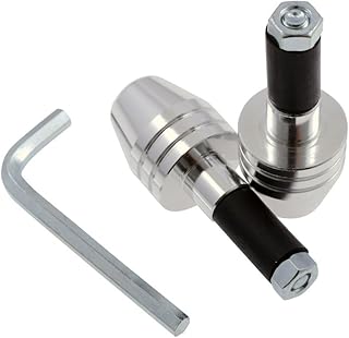 Lenkergewicht Alu/silber, für Alulenker, Paar, Motorrad