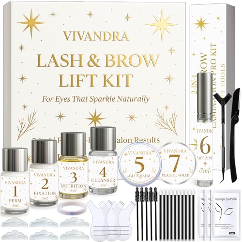 2-IN-1 Wimpernlifting Set & Augenbrauen Lifting Set–...