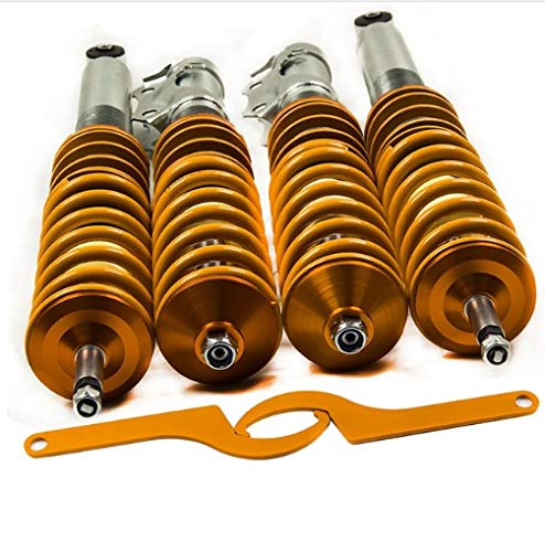 GOWE Lowering Coilover for VW A3 mk3 mark3 Jetta/Vento III (1H) 1992.1-1999.2 Strut 1.8 I4 55 kW Adjustable Suspension Shocks Spring