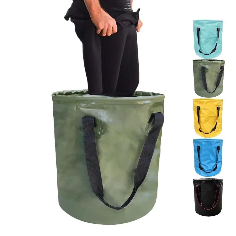 Bolsa para Tabla de Surf funda tabla surf Bolsa para tabla de surf, cambiador de traje de neopreno, cubo para cambiar traje de buceo, bolsa de transporte plegable para surfistas al aire libre(Yellow)
