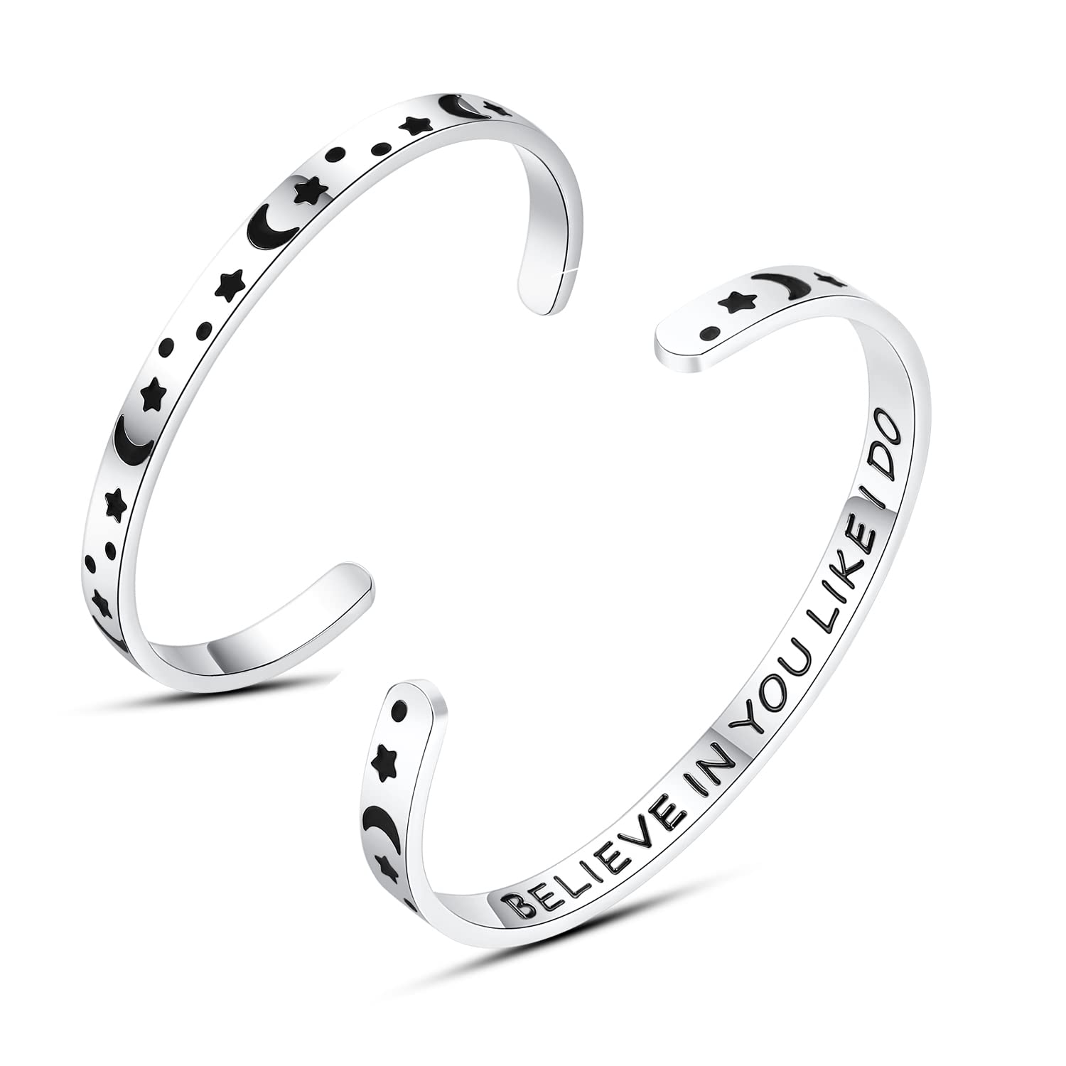 SAM & LORIPersonal Bracelets for Teens/Women-Inspirational Jewelry Gifts (Various Designs) for Daughter/Sister/Mom/Friends-Adjustable Bracelet in a Pretty Gift Box