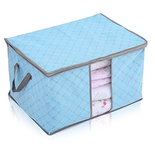 Foldable Storage Bag Clothes Blanket Quilt Closet Sweater Organizer Box