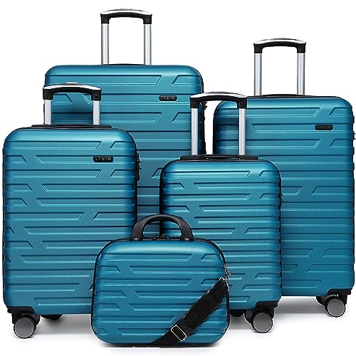 List of Top Ten Best 5 Piece Luggage Sets Top Picks 2023 Reviews