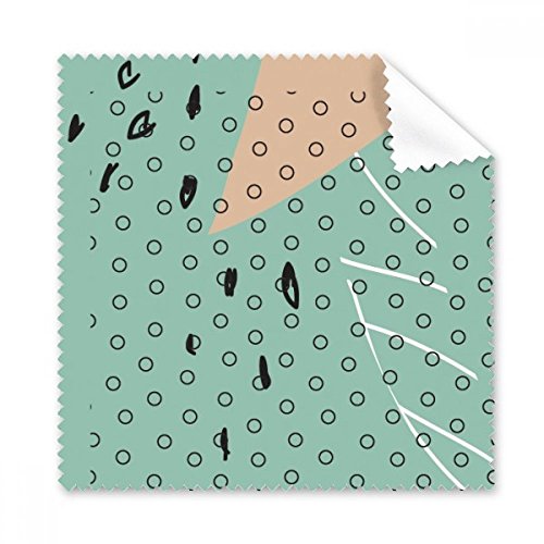 Tissu lunettes plantes pour nettoyer l'écran au bureau et voyage