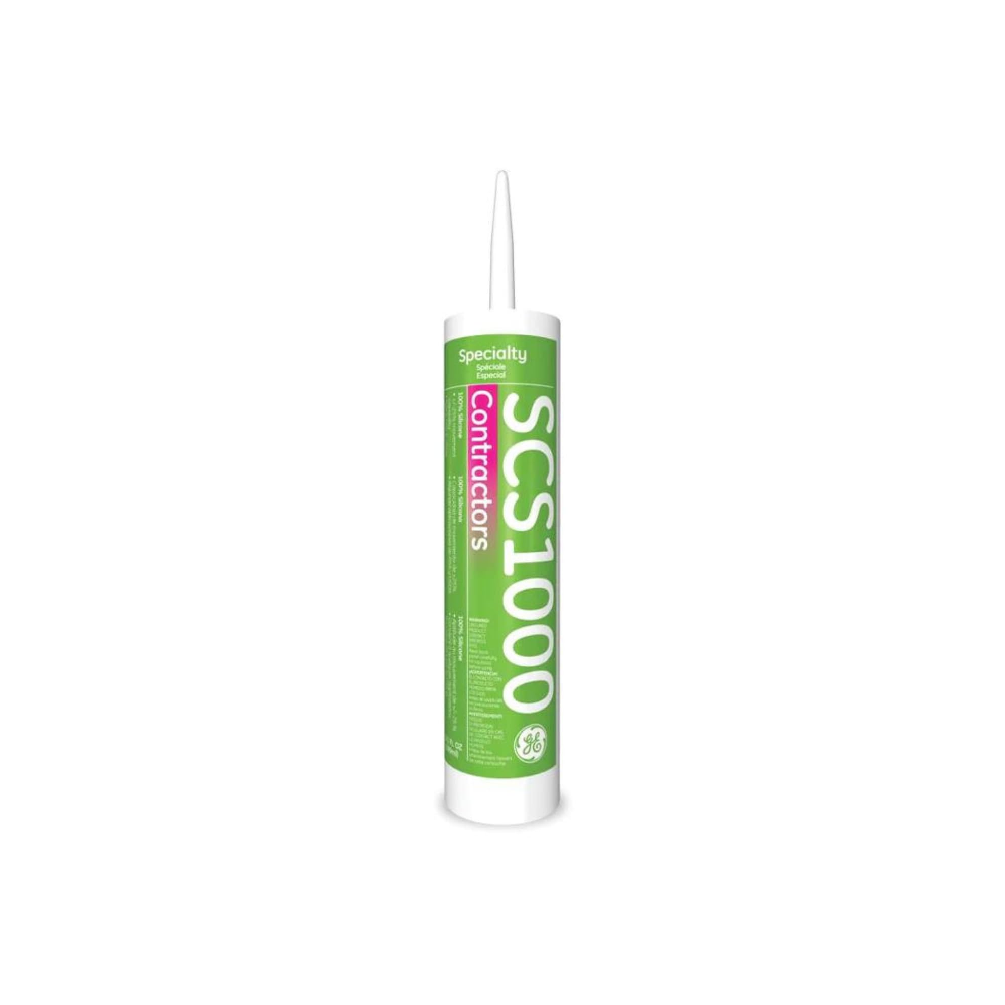 GE 1000 Series Contractors Silicone Sealant - Clear