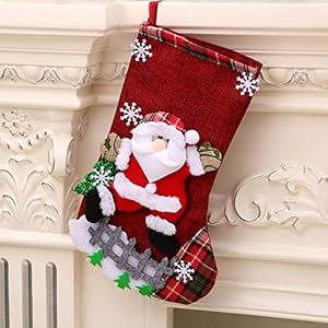 Christmas Stocking Xmas Socks Large Handing Stockings Character Santa Snowman Reindeer Snowflake Christmas Tree Fence Cute Candy Gift Toy Bags for Christmas Decorations Party Accessories Familly Favor Christmas Stocking Xmas Socks Large Handing Stockings Character Santa Snowman Reindeer Snowflake Christmas Tree Fence Cute Candy Gift Toy Bags for Christmas Decorations Party Accessories Familly Favor