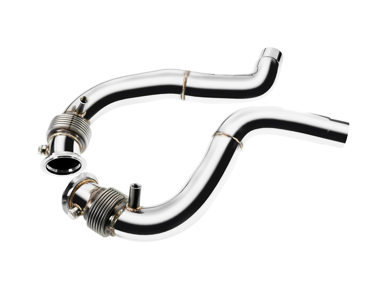 fmic.eu PERFORMANCE Downpipe do BMW F85 X5 M 4.4L S63R 2018 sportowy układ wydechowy wydech nierdzewny