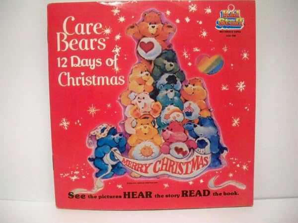 Care Bears 12 Days of Christmas - Book and 45 vinyl - Kids Stuff KSR 596