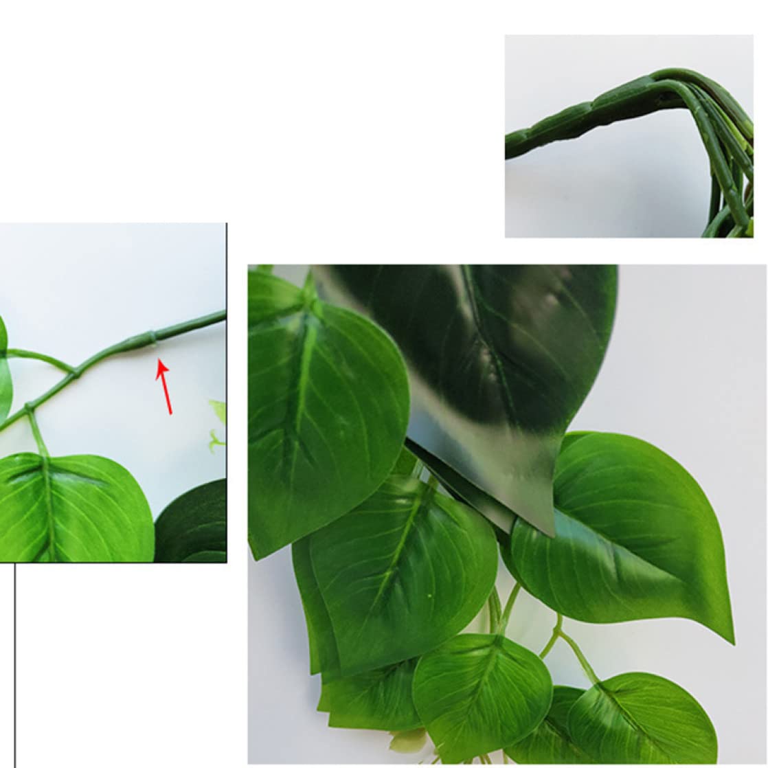 Amazon｜HGJH 人工観葉植物 壁掛け 造花 おしゃれ フェイクグリーン 