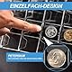 Münzen Sammelalbum 300 Taschen - Euro Coin Collection Münzalbum Münzalbum Aufbewahrung für Sammler, Münzsammelalbum Transparent, Münzsammelalbum für Briefmarken Abzeichen Pennies, Münzhalter