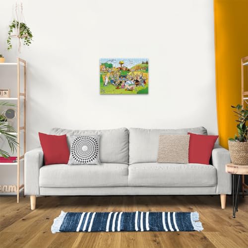 Puzzle 500 pièces Astérix et Obélix : Astérix au village Ravensburger France - vue 7