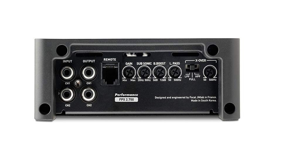 Amazon.co.jp: FOCAL フォーカル FPX 2.750 クラスD 2chパワーアンプ 