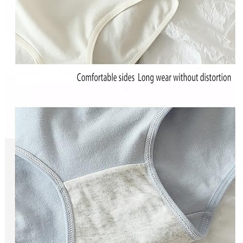 6Pcs Cotton Breathable Underwear for Teens Girls Soft Cotton Panties Underwear Womens Comfort Stretch4