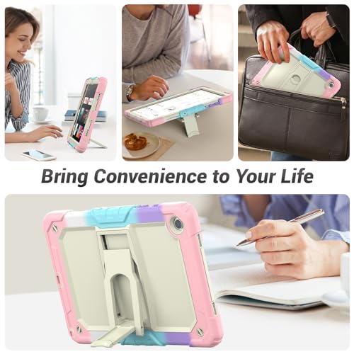 Étui Tab A11+ Plus antichoc rose pour protéger la tablette en voyage - 3