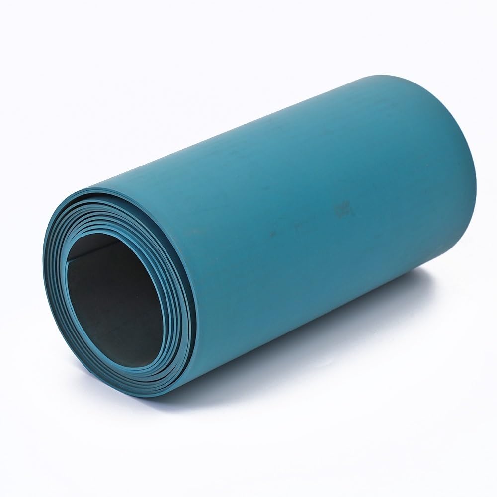 Generisch 1 Stück Blau/Grün CNC-Gleitbahn-Linearlagermaterial Turcite B(Blue Color,1.5MM 100MM 1M)
