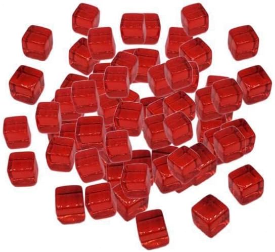 2x100pcs 10mm Colorful Dices Cube Board Games for Party KTV Toys Red | Toys & Hobbies | Games | Role Playing Games | Accessories