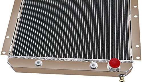 Miniatura 5 de ALLOYWORKS Radiador de aluminio de 4 filas para Toyota Land Cruiser FJ40 FJ45 1960-1984