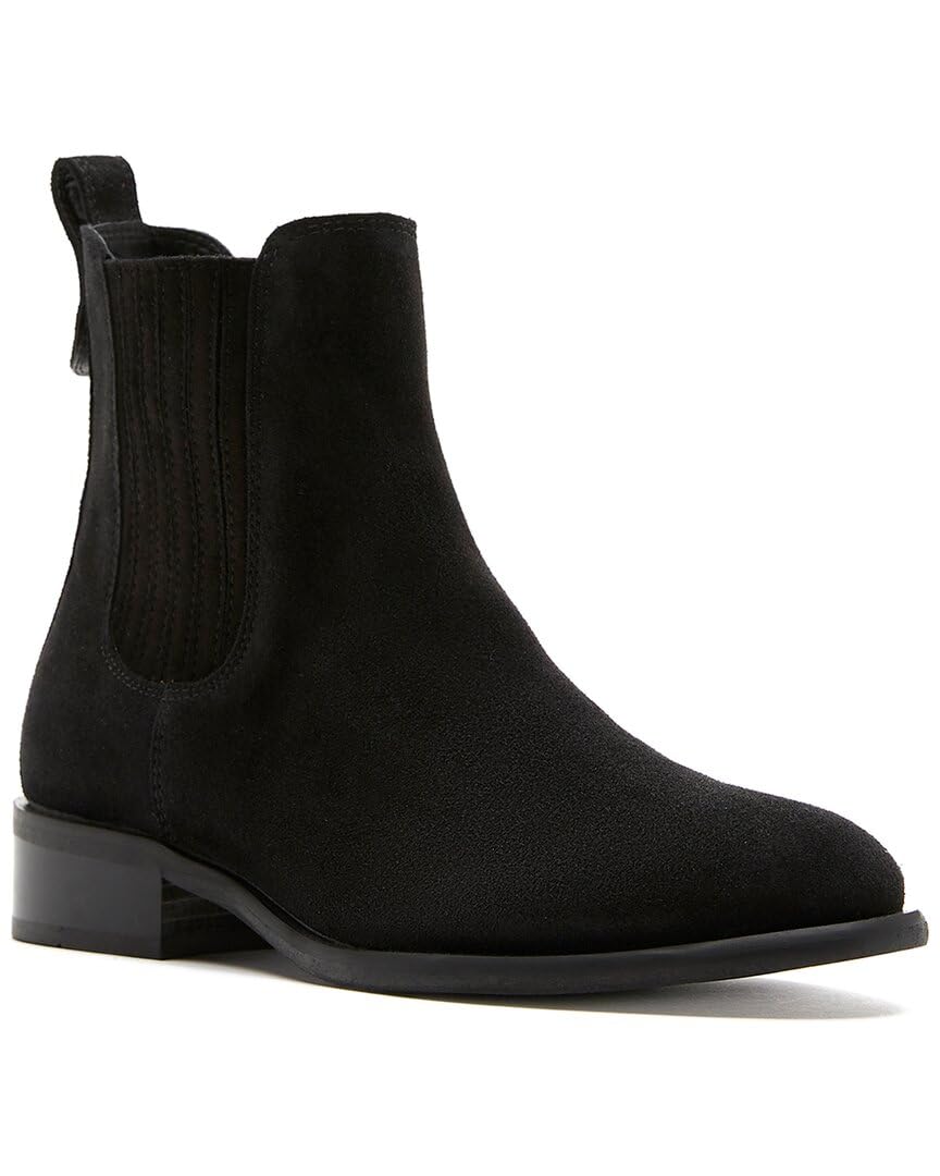 La Canadienne Al Suede Bootie 10 Black