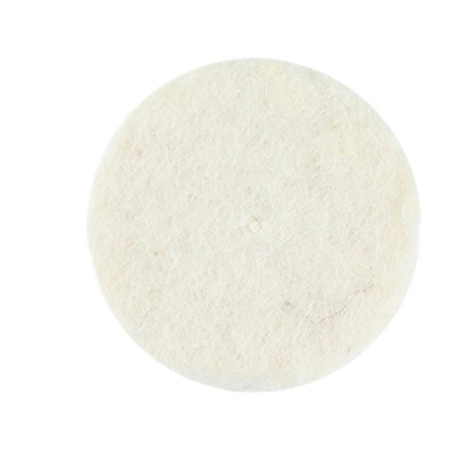 Metalowa tarcza polerska, 52/105 sztuk 13/25mm filc wełniany polerowanie szlifowanie podkładki polerskie do narzędzia obrotowego(105pcs 13x7mm)