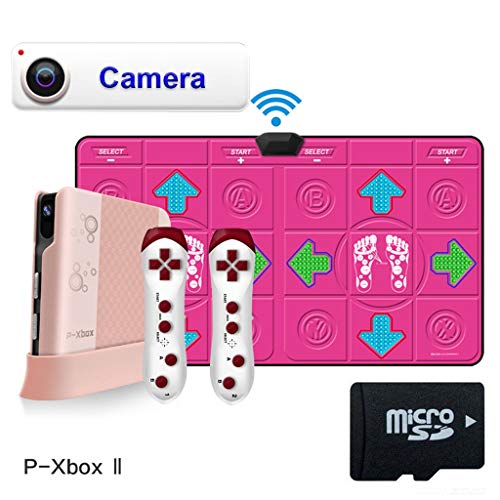 Dance pad Quality Tappetino da Ballo Senza Fili con Fotocamera somatosensoriale Doppio TV HDMI Somatosensory Console di Gioco incorporata di Grande Gioco -Tappetino da Ballo
