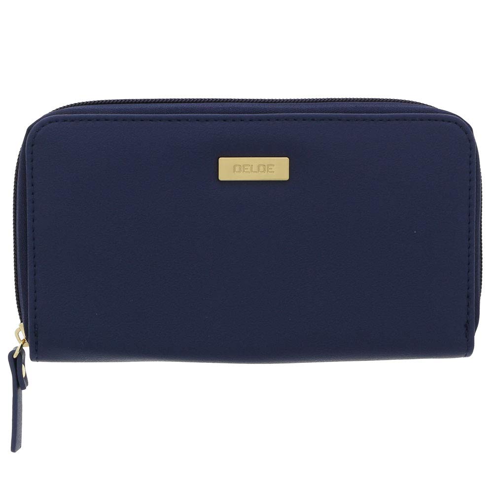 SUN-STARDELDE Compact Flat Pouch Pen Case, Navy, Fine