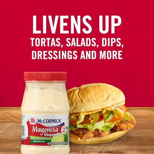 Image of McCormick Mayonesa (Mayonnaise) With Lime Juice, 14 Fl Oz (Pack of 1)