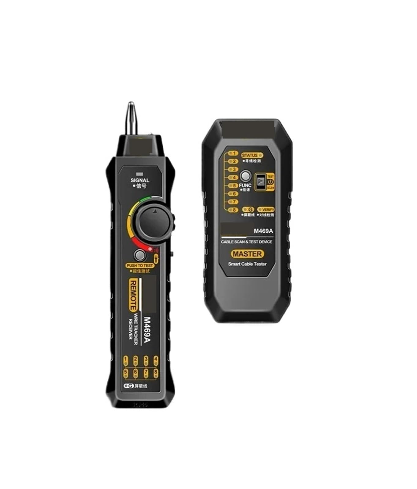 Inteligentny tester kabli sieciowych RJ45 RJ11, LAN, lokalizator przewodów, detektor tonera, narzędzia do testowania linii - Omni-Check