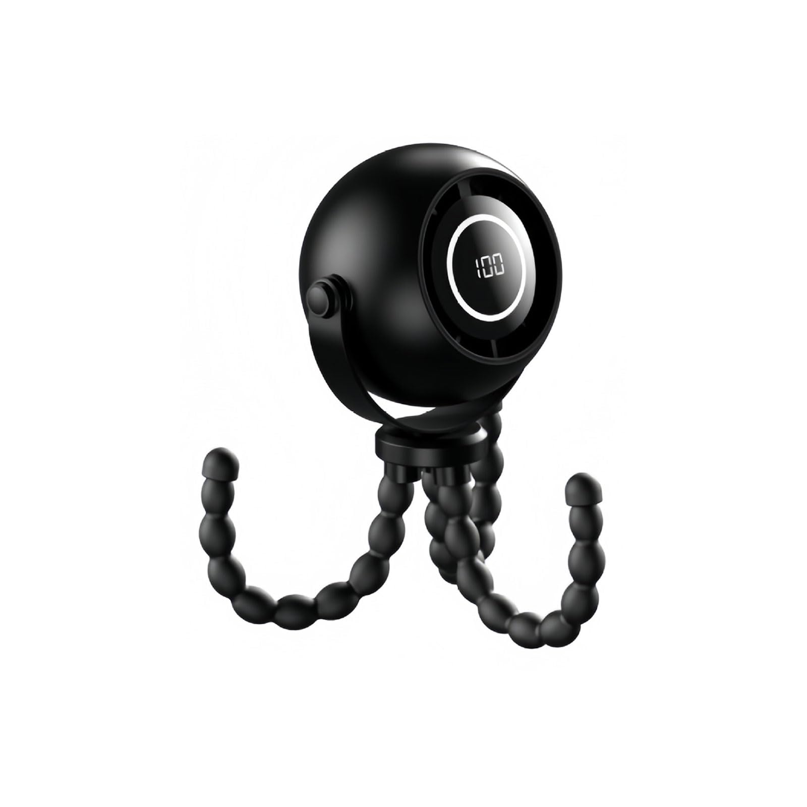 Uqezagpa Very Quiet Fan with Strong Silicone Coated Legs and Gentle Lighting Outdoor Clip on Fan