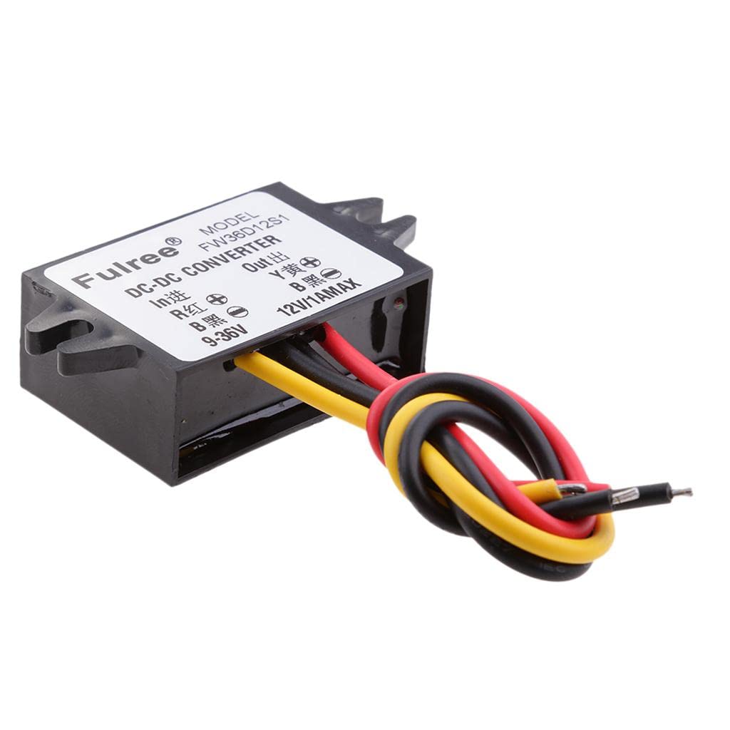 DC 12/24V to 12V 1A Reducer Converter Voltage Buck Regulator Power Waterproof Box-image-47