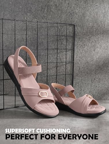 BLISS BALANCE Extra Soft Memory Foam Doctor Sandal Purple - Image 4