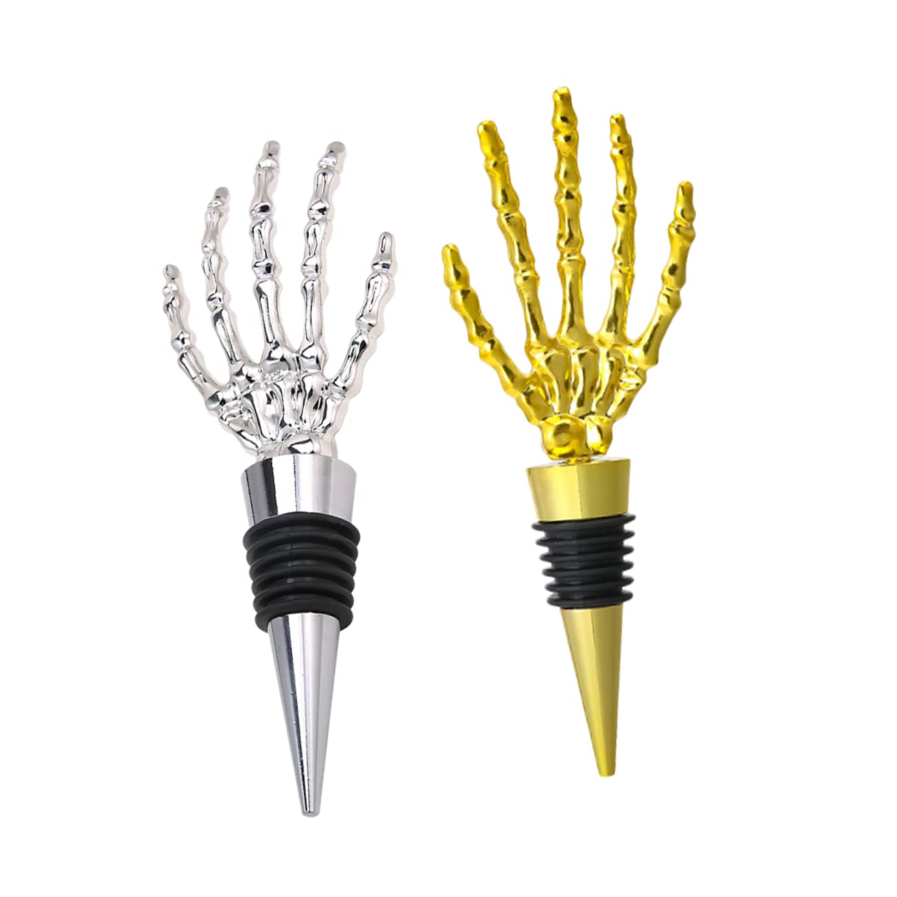 Ciieeo 8 Piezas Tapon de Vino corchos de Vino tapón Botella Vino Tapones de Vino para Botellas de Vino Tapones de Botellas de Vino tapón de Vino de Halloween salvabotellas de Vino