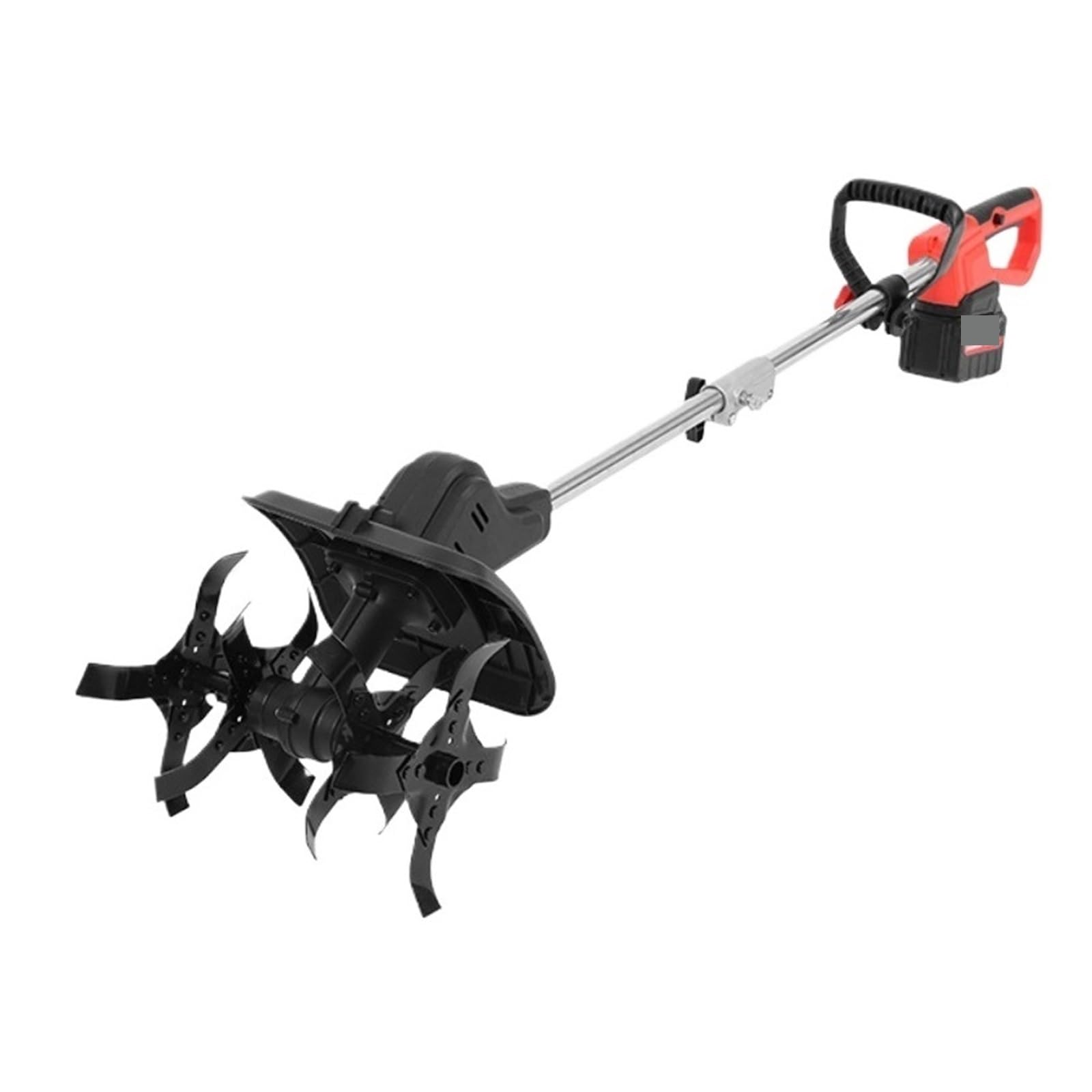 Cortacésped Eléctrico Pequeño For Suelo Agrícola, Microcultor Rotativo For Aflojar El Césped, Deshierbe, Batería De Litio, SoilTiller Potente Y Eficiente