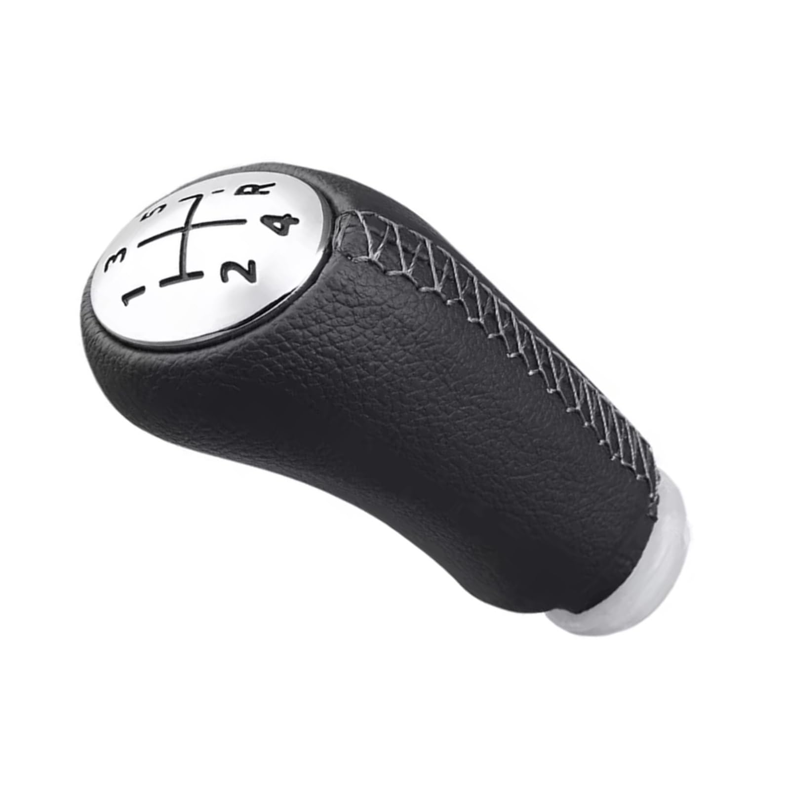 Sadettb Silver Compatible With For Kangoo 2009 Automotive Interior Fittings Matte Gear Shift Knob Shifter Stick Headball Pen Ball Arm