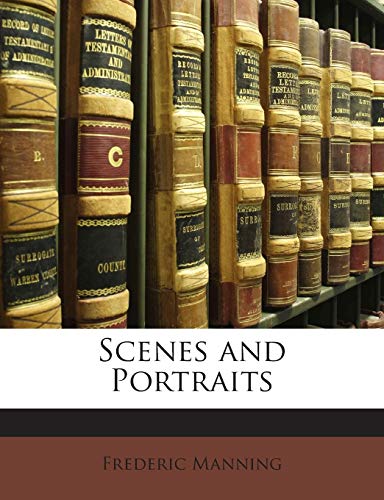 Scenes and Portraits 1143169530 Book Cover