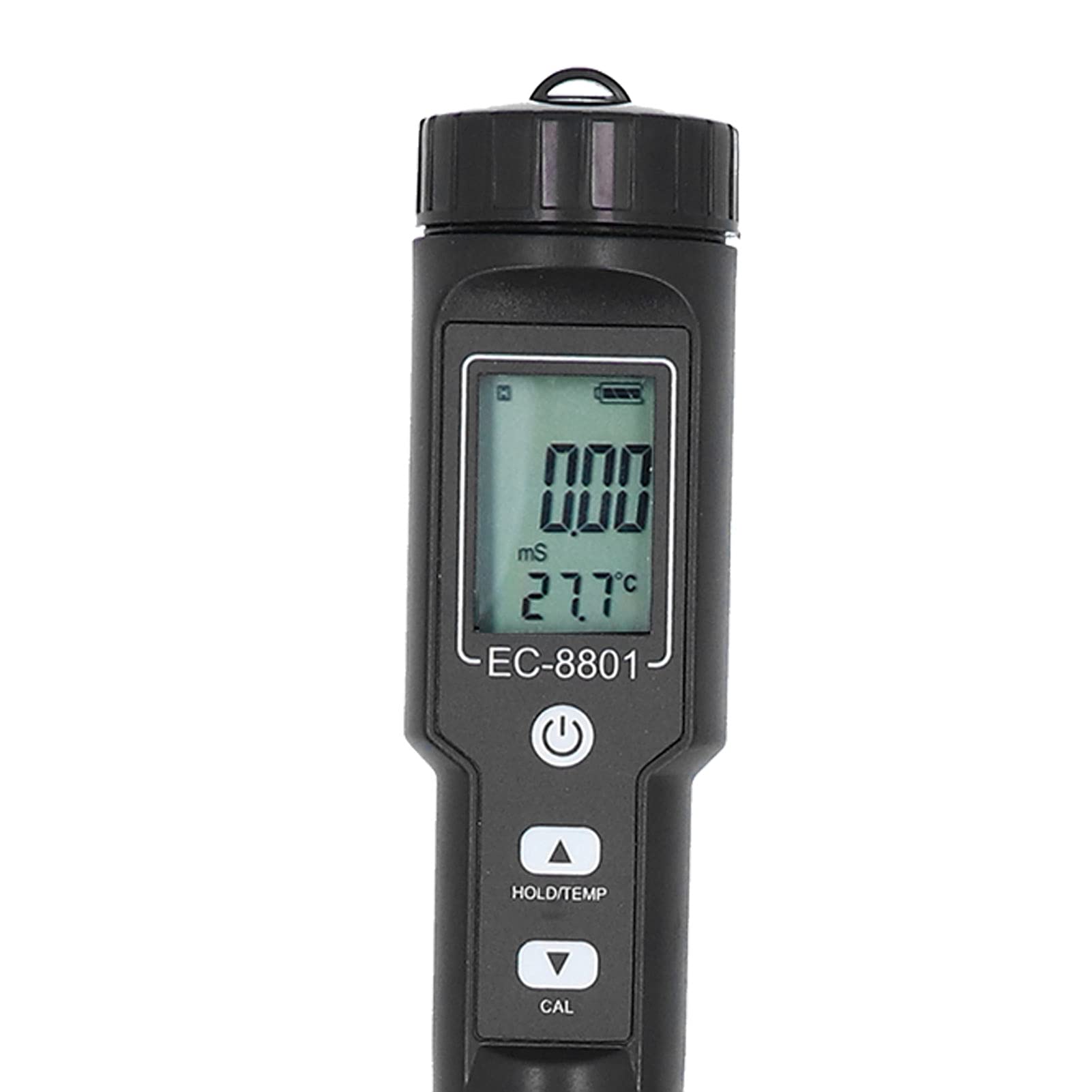 Haofy Misuratore del Suolo EC, Rilevatore di Sale, Tester Portatile di Conducibilità del Suolo Tester di Salinità EC del Suolo con Sonda EC-8801B per L'agricoltura di Piante da