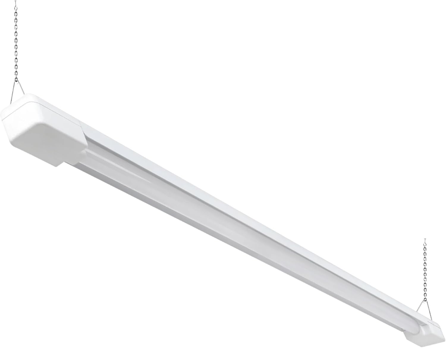 Feit Electric 3ft LED Utility Light, 3000 Lumens, 4000K Cool White, Plug-in, Flush/Hanging Mount, Ultra-Lightweight, 30W LED Shop Light and Under Cabinet Light, 50,000-Hour Lifespan, SHOP/3X1/840/V1 3FT. 4000K Cool White