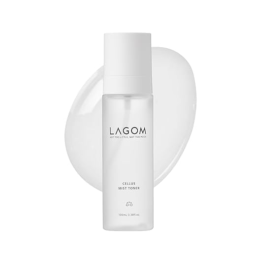 LAGOM Cellus Mist Toner, Face Moisturizer, Skin Barrier Strenghtening Hydration Spray, pH Protection, Alcohol-Free, Zero-Irritation for Sensitive Skin 3.38 Fl Oz