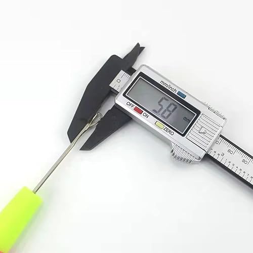 Miniatura 5 de Anbuwei Ganchos de ganchillo para cabello, 2 agujas de ganchillo, herramienta de gancho para trenzas de ganchillo, extensión de cabello