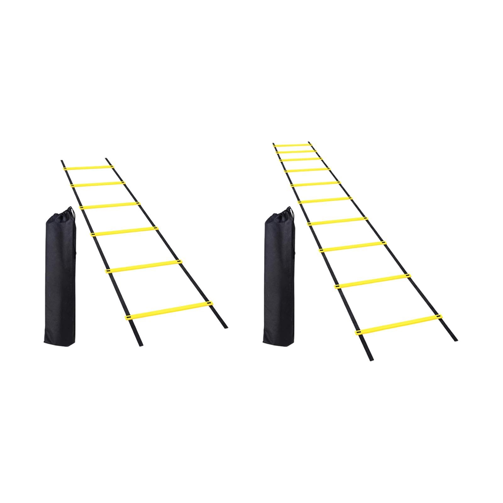 CALANDIS™ Agility Ladder Adjustable Soccer with Carry Bag for Rugby Workout Volleyball 300cm 6 Sections | Training Aids | Soccer | Team Sports-image-23
