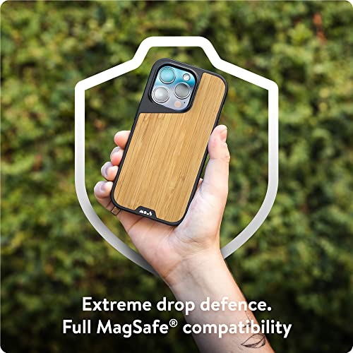 Mous - Protective Case For Iphone 14 Pro - Bamboo - Limitless 5.0 - Fully Magsafe Compatible - Iphone 14 Pro Case Shockproof #TOP1