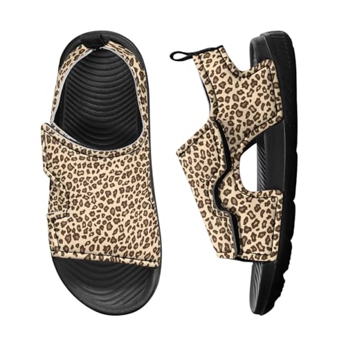 Open-Toe Colorful Leopard Printed Girls' Sandals Sport Sandals Athletic Comfortable (Toddler/Little Kid/Big Kid) 7