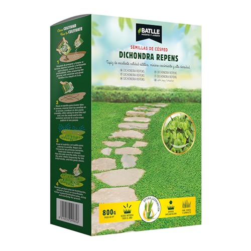 Batlle Dichondra Repens 800g – Césped Tapizante de Bajo Mantenimiento, Hasta 80 m²