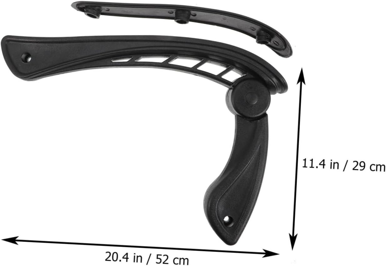 Artibetter 2pcs Ergonomic Armrest Replacements for Modern Office Chairs Armrest Pads