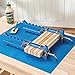 Rockler Mini Deluxe Panel Clamps (2-Pack) - Powerful Four-Way Pressure Cabinet Clamps - Sawtooth Pattern Mini Clamp Set w/Clamp Rails, Storage Rack & More - Great for Small Panel, Cutting Boards