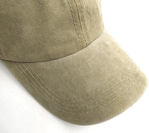 Image of Glamorstar Classic Unisex Baseball Cap Adjustable Washed Dyed Cotton Ball Hat