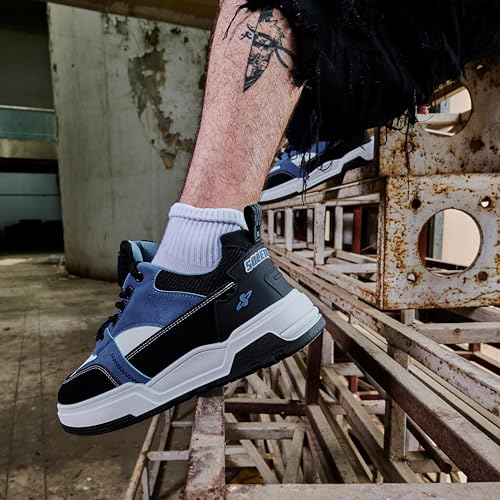 Image of SOLETHREADS VICE Sneakers for Men | Stylish & Fashionable| Comfortable|Walking Shoes| Lightweight Flexible| Skid-Resistant| Everyday |Casual Shoes for Men