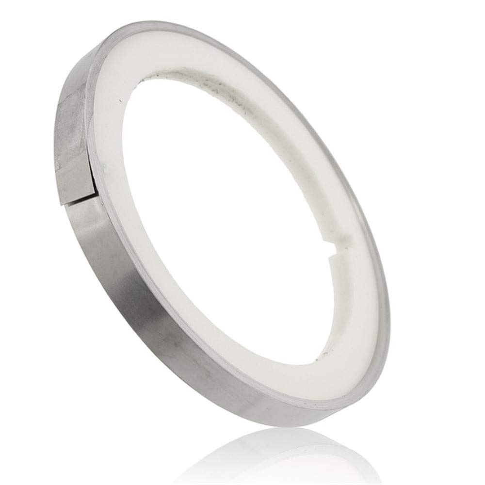 Schweißband, 0,15 mm, vernickeltes Stahlband, Blech für Akku-Pack DIY Breite 6 mm, Silber, 10 m für Punktschweißmaschine