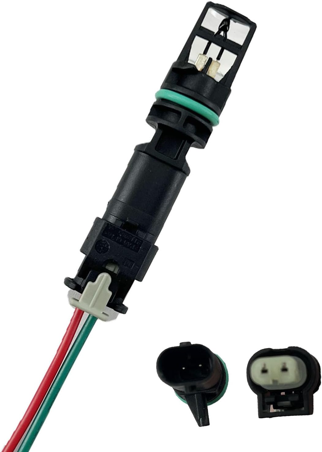 5149182AB Intake Air Temperature Sensor, IAT Sensor with Connector Plug Pigtail Wire Harness Compatible with RAM Avenger Challenger Charger Durango Grand Caravan Journey