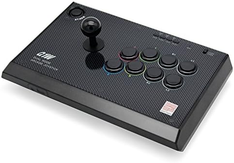 Amazon Com Qanba Q1w Black 2 4g Wireless Playstation 3 Pc Android X Input D Input Joystick Fightstick Video Games